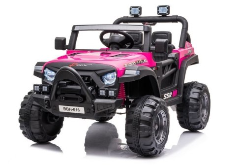 LEAN CARS Auto na Akumulator BBH-016 Różowy LEAN CARS Auto na Akumulator BBH-016 Różowy
