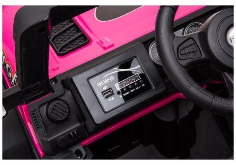 LEAN CARS Auto na Akumulator BBH-016 Różowy LEAN CARS Auto na Akumulator BBH-016 Różowy