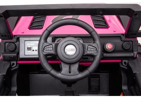 LEAN CARS Auto na Akumulator BBH-016 Różowy LEAN CARS Auto na Akumulator BBH-016 Różowy