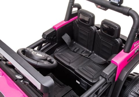 LEAN CARS Auto na Akumulator BBH-016 Różowy LEAN CARS Auto na Akumulator BBH-016 Różowy