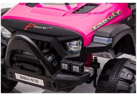 LEAN CARS Auto na Akumulator BBH-016 Różowy LEAN CARS Auto na Akumulator BBH-016 Różowy