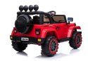LEAN CARS Auto na Akumulator Jeep BRD-7588 Czerwony 4x4