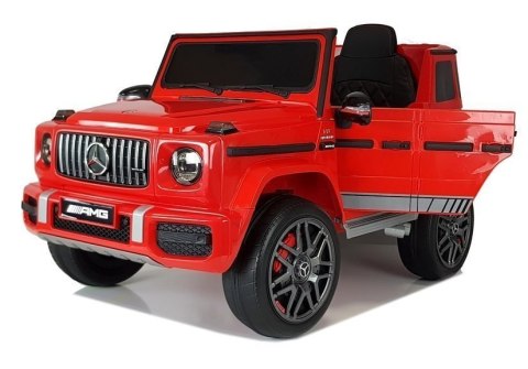 LEAN CARS Auto na Akumulator Mercedes G63 Czerwony LEAN CARS Auto na Akumulator Mercedes G63 Czerwony