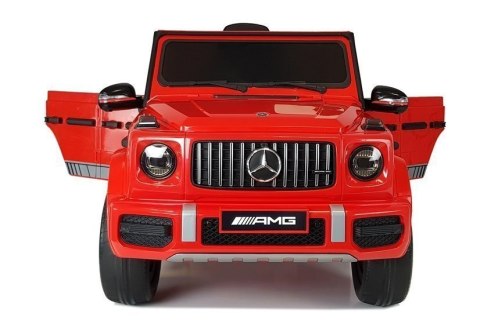 LEAN CARS Auto na Akumulator Mercedes G63 Czerwony LEAN CARS Auto na Akumulator Mercedes G63 Czerwony