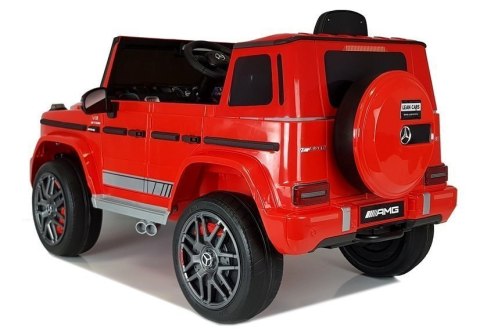 LEAN CARS Auto na Akumulator Mercedes G63 Czerwony LEAN CARS Auto na Akumulator Mercedes G63 Czerwony