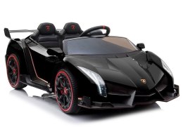 LEAN CARS Auto na akumulator Lamborghini Veneno Czarny