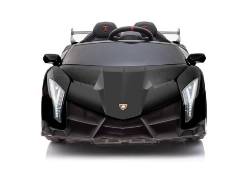 LEAN CARS Auto na akumulator Lamborghini Veneno Czarny LEAN CARS Auto na akumulator Lamborghini Veneno Czarny