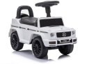 LEAN CARS Jeździk Mercedes G-Class 652 Biały Dźwięk Klaksonu Silnika