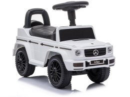 LEAN CARS Jeździk Mercedes G-Class 652 Biały Dźwięk Klaksonu Silnika