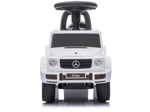 LEAN CARS Jeździk Mercedes G-Class 652 Biały Dźwięk Klaksonu Silnika LEAN CARS Jeździk Mercedes G-Class 652 Biały Dźwięk Klaksonu Silnika