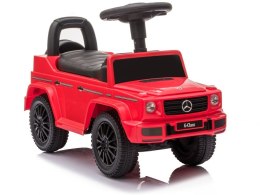 LEAN CARS Jeździk Mercedes G-Class 652 Czerwony Dźwięk Klaksonu Silnika