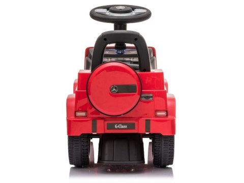 LEAN CARS Jeździk Mercedes G-Class 652 Czerwony Dźwięk Klaksonu Silnika