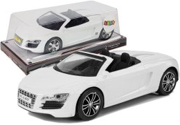 LEAN Toys Autko z Napędem Frykcyjnym Kabriolet Białe 1:18
