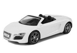 LEAN Toys Autko z Napędem Frykcyjnym Kabriolet Białe 1:18
