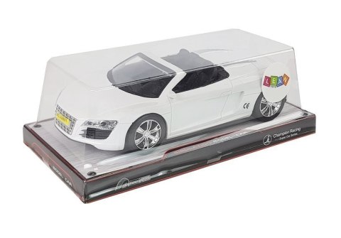 LEAN Toys Autko z Napędem Frykcyjnym Kabriolet Białe 1:18 LEAN Toys Autko z Napędem Frykcyjnym Kabriolet Białe 1:18