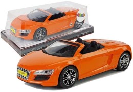 LEAN Toys Autko z Napędem Frykcyjnym Kabriolet Pomarańczowe 1:18