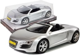 LEAN Toys Autko z Napędem Frykcyjnym Kabriolet Srebrne 1:18