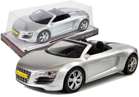 LEAN Toys Autko z Napędem Frykcyjnym Kabriolet Srebrne 1:18 LEAN Toys Autko z Napędem Frykcyjnym Kabriolet Srebrne 1:18