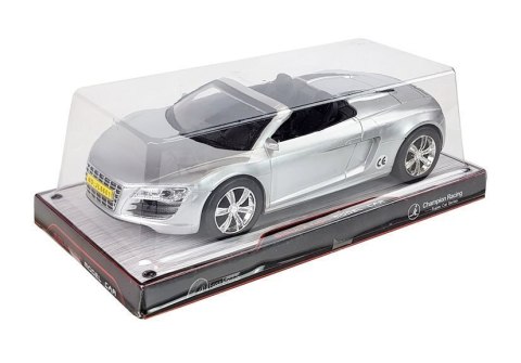 LEAN Toys Autko z Napędem Frykcyjnym Kabriolet Srebrne 1:18 LEAN Toys Autko z Napędem Frykcyjnym Kabriolet Srebrne 1:18