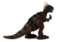 LEAN Toys Dinozaur Brązowy na Baterie Porusza się z Projektorem Dźwiękiem