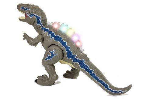 LEAN Toys Dinozaur Zdalnie Sterowany Tyranozaur Świeci Szary LEAN Toys Dinozaur Zdalnie Sterowany Tyranozaur Świeci Szary