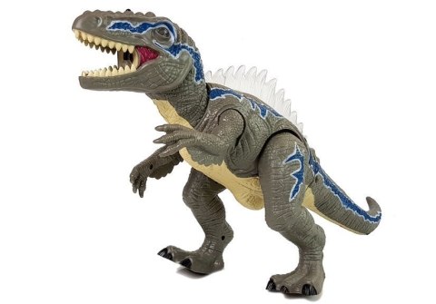 LEAN Toys Dinozaur Zdalnie Sterowany Tyranozaur Świeci Szary LEAN Toys Dinozaur Zdalnie Sterowany Tyranozaur Świeci Szary
