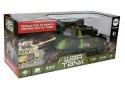 LEAN Toys Duży Czołg Zdalnie Sterowany R/C 2.4 Ghz Światła Odgłosy Strzelania Zielony