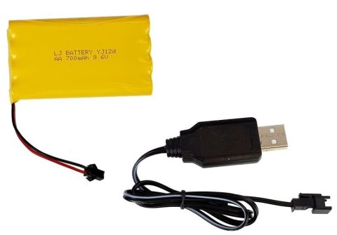 LEAN Toys Duży Czołg Zdalnie Sterowany R/C 2.4 Ghz Światła Odgłosy Strzelania Żółty LEAN Toys Duży Czołg Zdalnie Sterowany R/C 2.4 Ghz Światła Odgłosy Strzelania Żółty