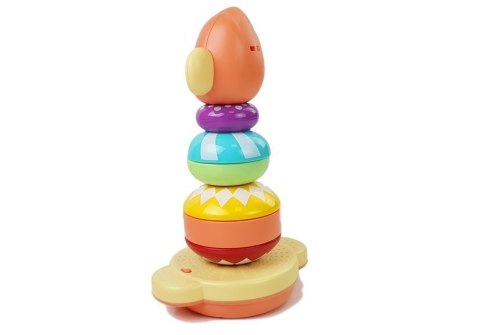 LEAN Toys Edukacyjna Piramidka Małpka z Dźwiękami, Nauka Liczb LEAN Toys Edukacyjna Piramidka Małpka z Dźwiękami, Nauka Liczb