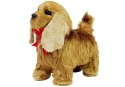 LEAN Toys Interaktywny Pies Cocker Spaniel Porusza się, Szczeka