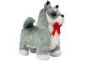 LEAN Toys Interaktywny Pies Husky Porusza się, Szczeka