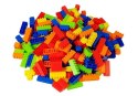 LEAN Toys Klocki Budowlane w Słoiku Samochód 35 cm 205 klocków