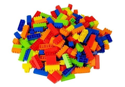 LEAN Toys Klocki Budowlane w Słoiku Samochód 35 cm 205 klocków LEAN Toys Klocki Budowlane w Słoiku Samochód 35 cm 205 klocków
