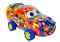 LEAN Toys Klocki Budowlane w Słoiku Samochód 35 cm 205 klocków