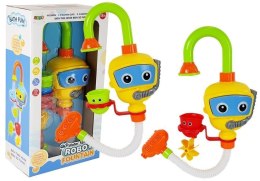 LEAN Toys Kolorowy Robot Nurek Do Kąpieli Wodospad Kubeczki