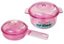 LEAN Toys Kuchnia Muzyczna ze Światłami i Wodą Przybory Kuchenne Akcesoria Różowa
