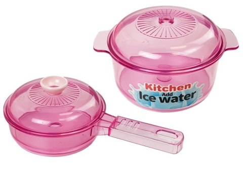 LEAN Toys Kuchnia Muzyczna ze Światłami i Wodą Przybory Kuchenne Akcesoria Różowa LEAN Toys Kuchnia Muzyczna ze Światłami i Wodą Przybory Kuchenne Akcesoria Różowa