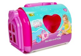 LEAN Toys Kucyk Jednorożec Konik z Transporterem Maskotka w Walizce