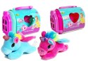 LEAN Toys Kucyk Jednorożec Konik z Transporterem Maskotka w Walizce