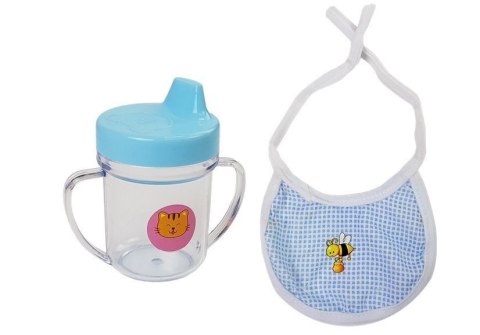 LEAN Toys Lalka Bobas 45 cm Niebieskie Ubranie LEAN Toys Lalka Bobas 45 cm Niebieskie Ubranie