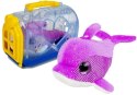 LEAN Toys Mały Delfin z Transporterem Maskotka