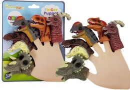 LEAN Toys Nakładki na Palce Dinozaury 5 elementów