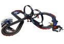 LEAN Toys Ogromny Tor Wyścigowy 2 Pętle 1:43 Autka Pilot 1020 cm Światła