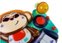 LEAN Toys Pianinko Interaktywne dla Niemowlaka DJ Małpka