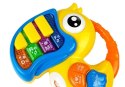 LEAN Toys Pianinko i Gitara na Baterie Papuga Rybka