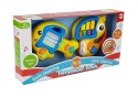 LEAN Toys Pianinko i Gitara na Baterie Papuga Rybka