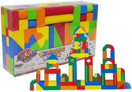 LEAN Toys Piankowe Klocki Konstrukcyjne 131 elementów