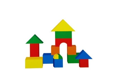 LEAN Toys Piankowe Klocki Konstrukcyjne 131 elementów LEAN Toys Piankowe Klocki Konstrukcyjne 131 elementów