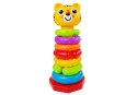 LEAN Toys Piramidka dla Niemowlaka Obręcze