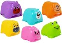 LEAN Toys Piramidka dla Niemowlaka Zwierzątka Kubeczki